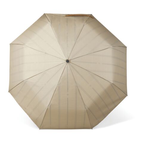 VINGA Parapluie 21&quot; automatique en rPET 190T AWARE™ marron | sans marquage | non disponible | non disponible