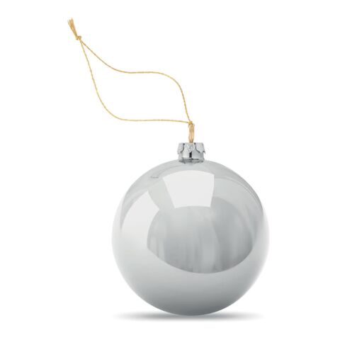 Boule de noël pour sublimation argent | sans marquage | non disponible | non disponible | non disponible