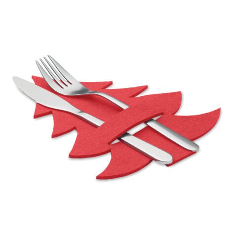 4 portes couverts  feutre RPET rouge | sans marquage | non disponible | non disponible | non disponible