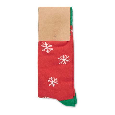 Chaussettes de Noël Taille L rouge | sans marquage | non disponible | non disponible | non disponible