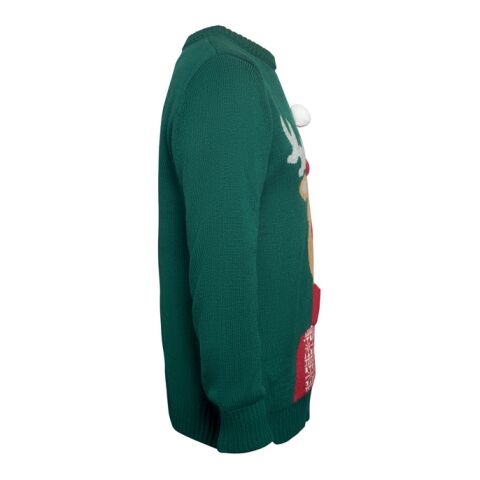 Pull de Noël L/XL vert | sans marquage | non disponible | non disponible | non disponible