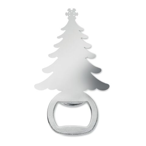 Décapsuleur motif Noël argent mate | sans marquage | non disponible | non disponible