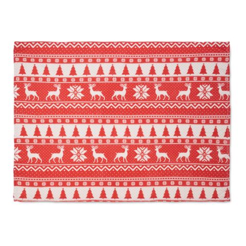 Couverture en RPET 190 gr/m². rouge | sans marquage | non disponible | non disponible | non disponible