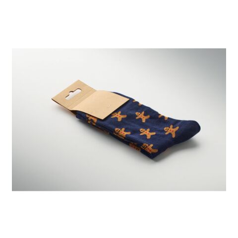 Paire de chaussettes de Noël M bleu | sans marquage | non disponible | non disponible | non disponible