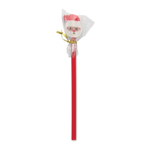 Crayon Noël avec gomme rouge
