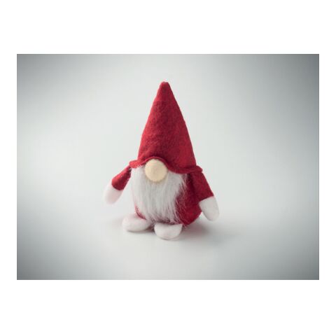 Lutin en feutre rouge