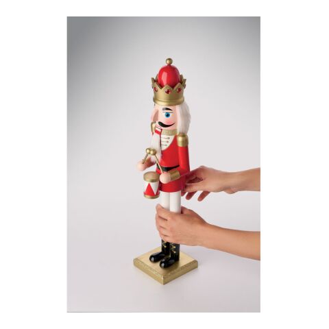Grand casse-noisette en bois rouge