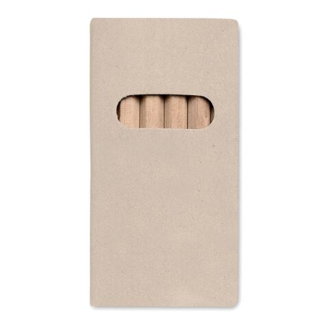 6 Crayons de couleur-étui en carton multicolore | sans marquage | non disponible | non disponible | non disponible