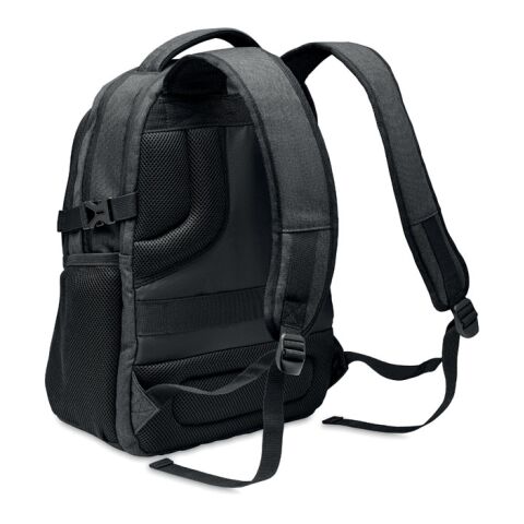 Sac à dos pour ordinateur 15&#039;&#039; RPET 600D noir | sans marquage | non disponible | non disponible | non disponible