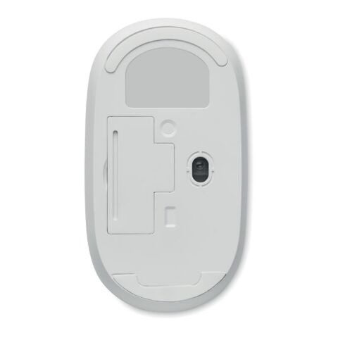 Souris sans fil en bambou blanc | sans marquage | non disponible | non disponible