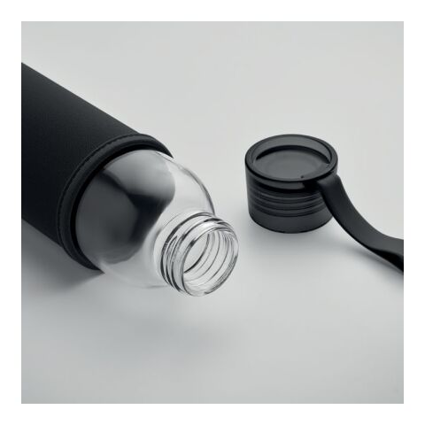 Bouteille verre recyclé 500 ml noir | sans marquage | non disponible | non disponible | non disponible