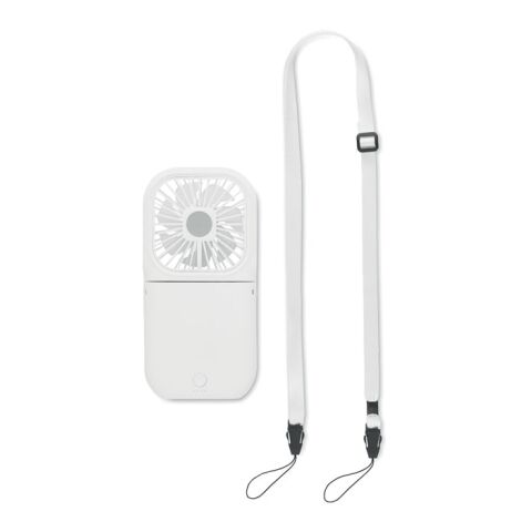 Ventilateur portable, pliable blanc | sans marquage | non disponible | non disponible | non disponible