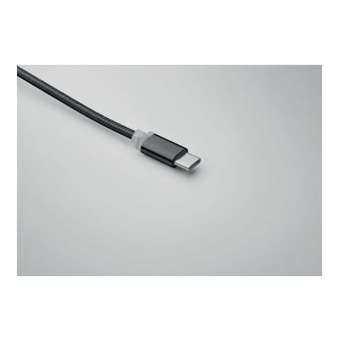 Câble de charge 4 en 1 type C noir | sans marquage | non disponible | non disponible | non disponible