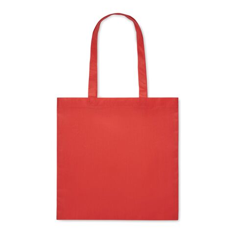 Sac shopping en RPET non tissé rouge