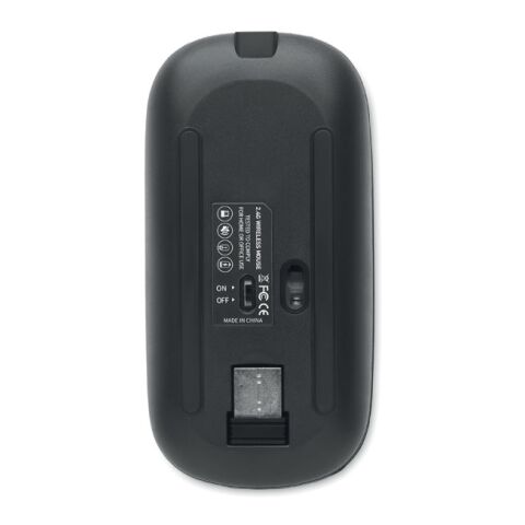 Souris sans fil rechargeable noir | sans marquage | non disponible | non disponible