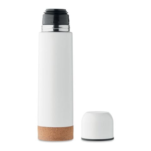 Bouteille double paroi 500ml blanc | sans marquage | non disponible | non disponible | non disponible