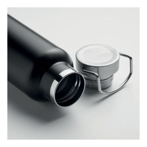 Bouteille double paroi 500ml noir | sans marquage | non disponible | non disponible | non disponible