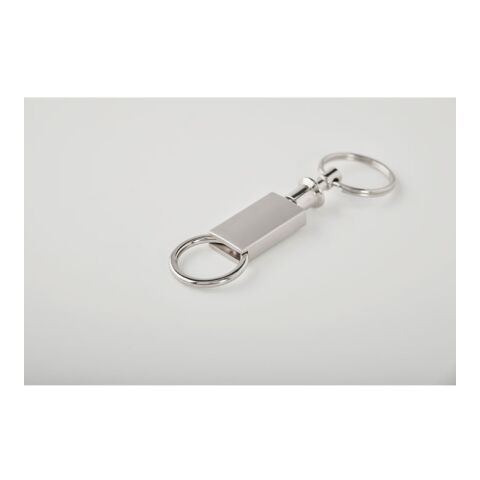 Porte-clefs détachable argent mate | sans marquage | non disponible | non disponible | non disponible