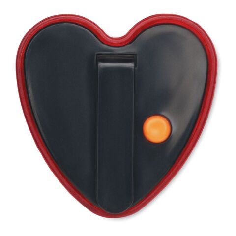 Réflecteur en forme de coeur rouge | sans marquage | non disponible | non disponible