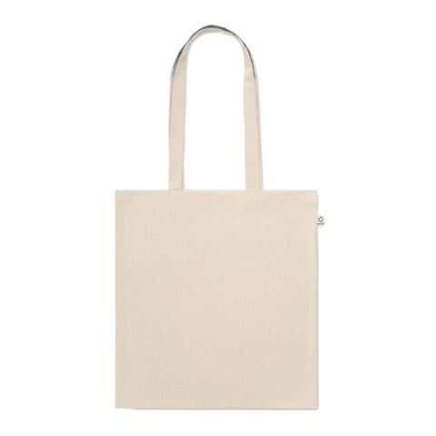Sac shopping en coton recyclé beige | sans marquage | non disponible | non disponible | non disponible