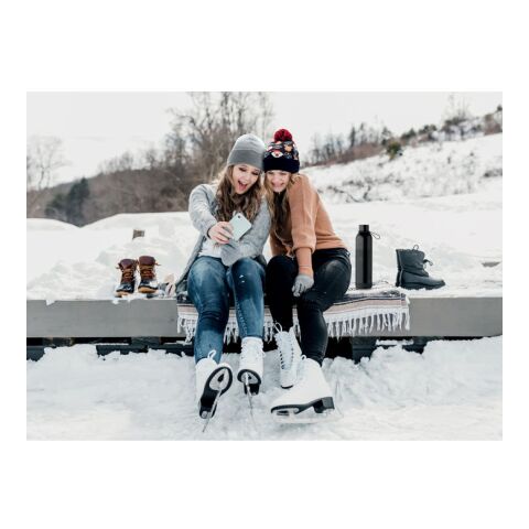 Bouteille double paroi 500ml noir | sans marquage | non disponible | non disponible | non disponible