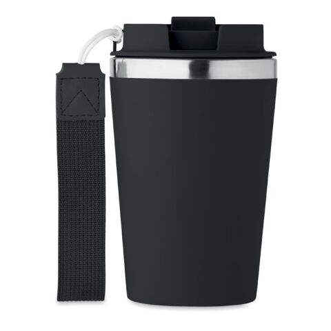 Gobelet double paroi 350 ml noir | sans marquage | non disponible | non disponible | non disponible