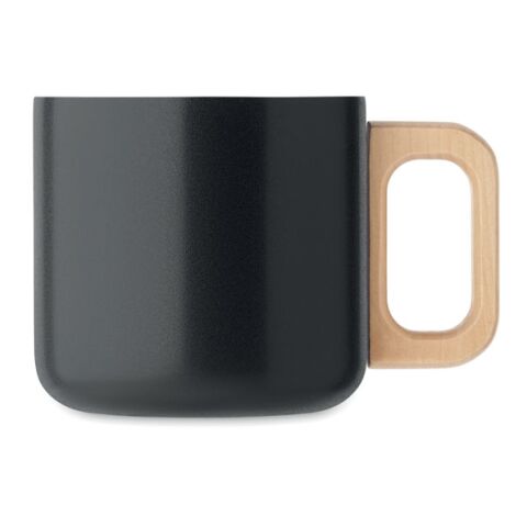 Mug double paroi 350 ml noir | sans marquage | non disponible | non disponible | non disponible