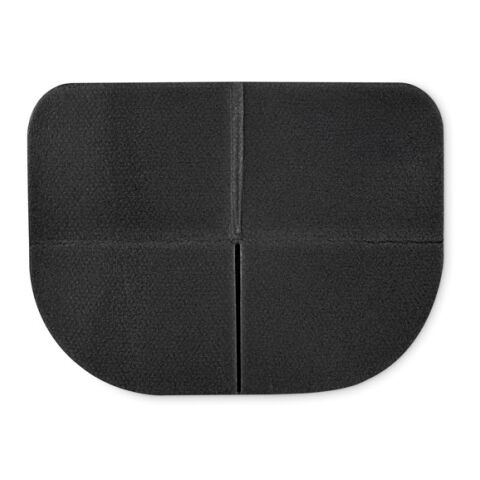 Coussin de siège pliable noir | sans marquage | non disponible | non disponible