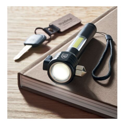 Marteau d&#039;urgence 3 en 1 noir | sans marquage | non disponible | non disponible