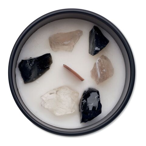 Bougie en cire végétale 200 gr noir | sans marquage | non disponible | non disponible