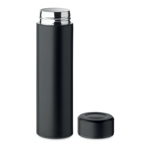 Bouteille à double paroi 420 ml noir | sans marquage | non disponible | non disponible | non disponible