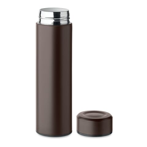 Bouteille à double paroi 420 ml Chocolat | sans marquage | non disponible | non disponible | non disponible