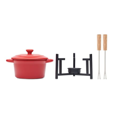 Set à fondue 300ml rouge | sans marquage | non disponible | non disponible