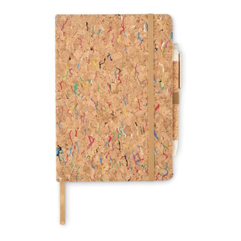 Cahier A5 en liège de couleur beige | sans marquage | non disponible | non disponible | non disponible