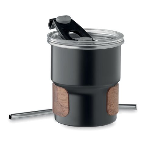 Gobelet simple paroi 260 ml noir | sans marquage | non disponible | non disponible