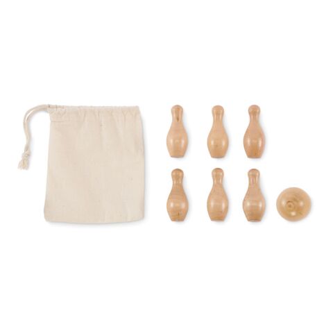 Mini jeu de quilles en pin bois | sans marquage | non disponible | non disponible | non disponible
