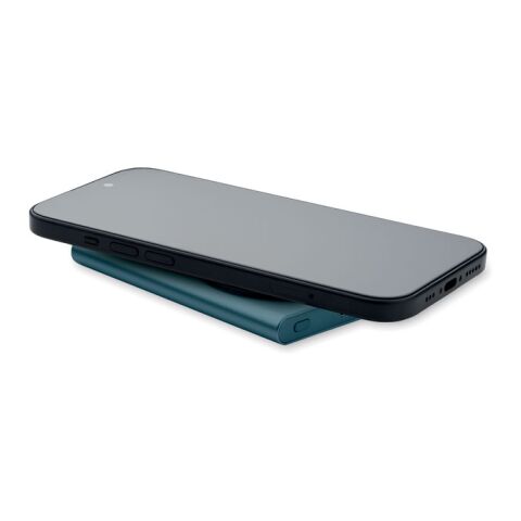 Chargeur sans fil powerbank bleu | sans marquage | non disponible | non disponible | non disponible