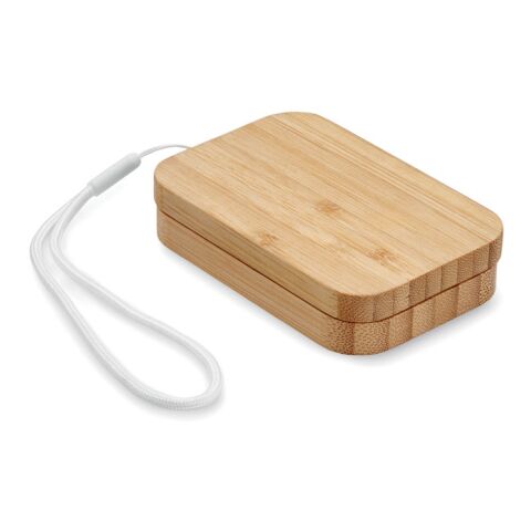 Chargeur sans fil 15W bambou bois | sans marquage | non disponible | non disponible | non disponible