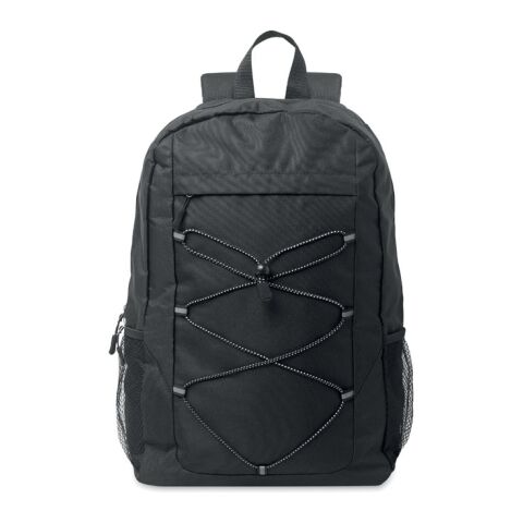 Sac à dos polyester 600D RPET noir | sans marquage | non disponible | non disponible | non disponible