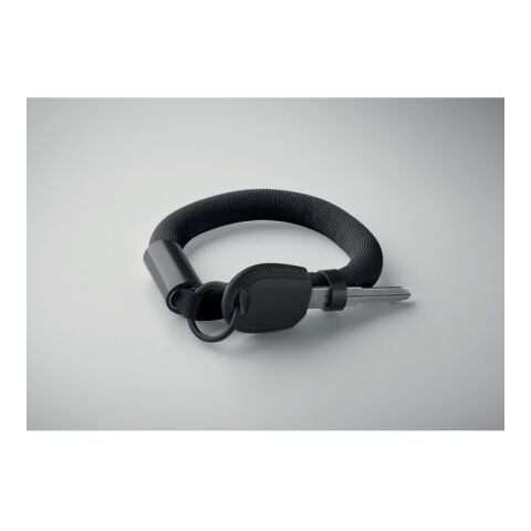 Bracelet porte-clést flottant noir | sans marquage | non disponible | non disponible