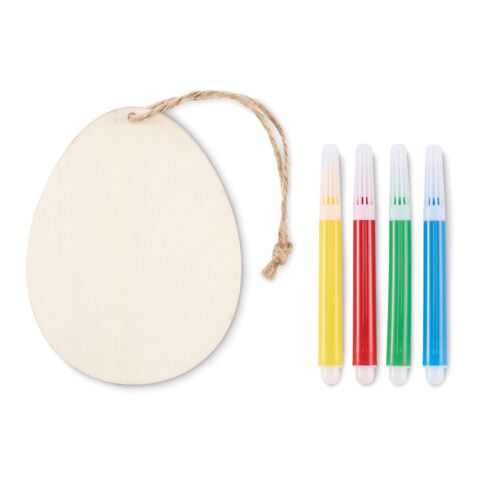 Set de peinture sur œuf en bois bois | sans marquage | non disponible | non disponible | non disponible