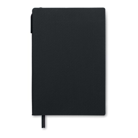 Cahier A5 en PU avec stylo noir | sans marquage | non disponible | non disponible | non disponible