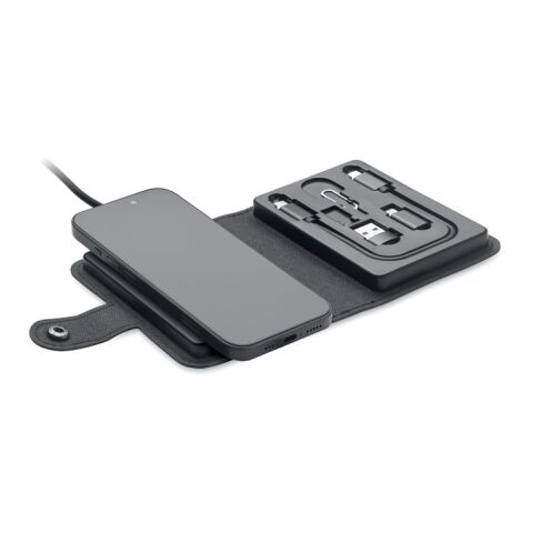 Connecteurs câbles 4 en 1 15W noir | sans marquage | non disponible | non disponible | non disponible