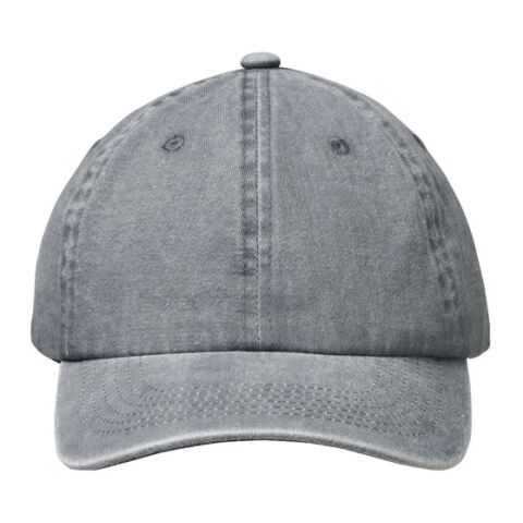 Casquette baseball à 6 pans gris | sans marquage | non disponible | non disponible | non disponible