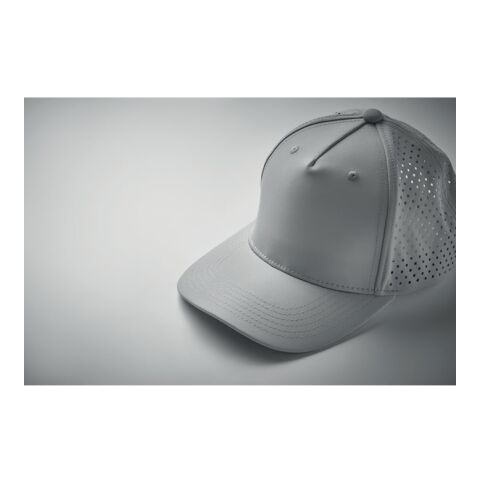 Casquette baseball à 5 pans gris | sans marquage | non disponible | non disponible | non disponible