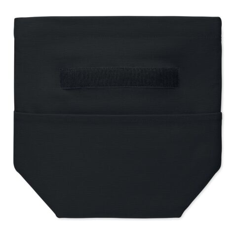 Sac isotherme en coton recyclé noir | sans marquage | non disponible | non disponible | non disponible