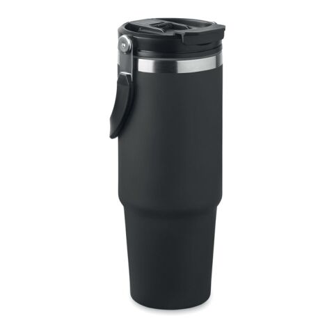 Gobelet double paroi 850 ml noir | sans marquage | non disponible | non disponible | non disponible