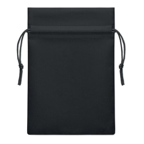 Petite pochette cadeau en RPET noir | sans marquage | non disponible | non disponible | non disponible