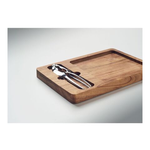 Set de casse-noix en acacia bois