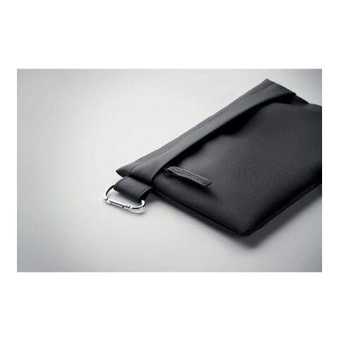 Pochette en 600D RPET noir | sans marquage | non disponible | non disponible | non disponible